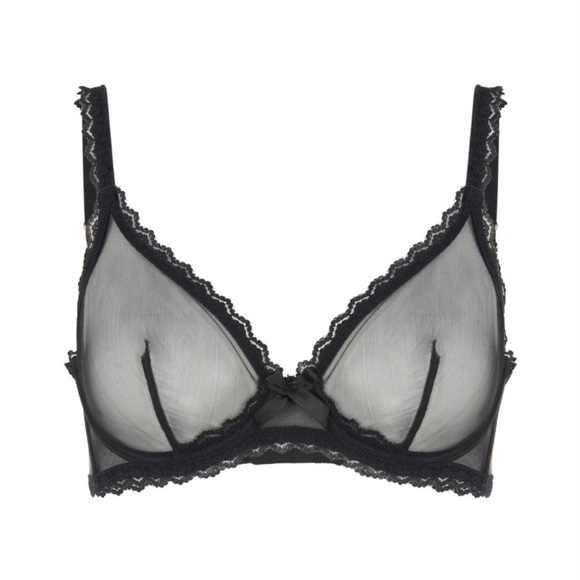 Agent Provocateur Venetia Black Bra Classic Boudoir Lingerie Size 34B - Picture 1 of 8